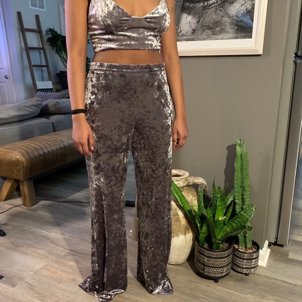SOLD!! SOLD!! Velvet pants set.